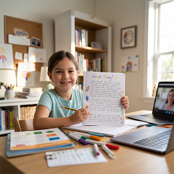 specialized writing tutoring conducted on line that targets specific deficiencies